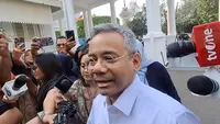 Menteri Keuangan (Menkeu) Suahasil Nazara dipanggil Presiden Prabowo Subianto ke Istana (Lizsa Egeham/Liputan6.com)