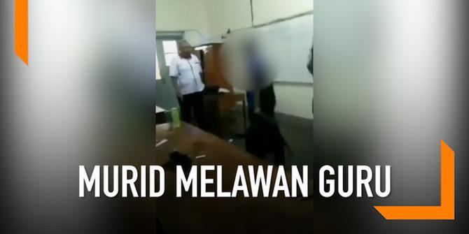 VIDEO: Ponsel Disita, Siswa Nekat Melawan Guru