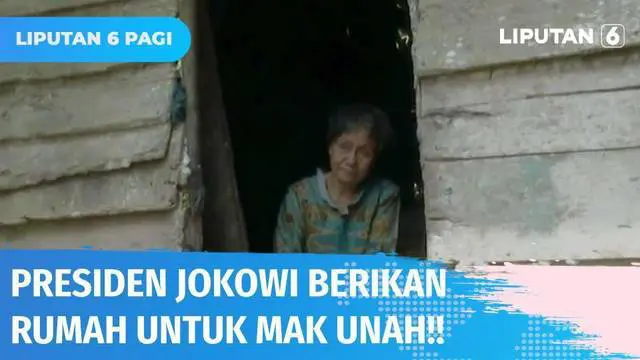 Viral di media sosial kondisi yang memprihatinkan Mak Unah, tinggal di sebuah rumah reyot yang tak layak huni. Keadaan ini menggerakkan hati Presiden Jokowi yang kemudian menghadiahkan rumah untuk Mak Unah.