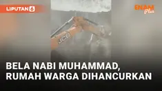 Rumah Warga Muslim Dihancurkan Karena Bela Nabi Muhammad