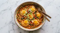 Resep Telur Ceplok Masak Santan Pedas, Mudah Dibuat dengan Bumbu yang Meresap