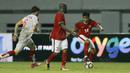 Gelandang Indonesia, Muhammad Arfan, saat pertandingan melawan Suriah U-23 pada laga persahabatn di Stadion Wibawa Mukti, Cikarang, Sabtu (18/11/2017). Indonesia kalah 0-1 dari Suriah U-23. (Bola.com/ M Iqbal Ichsan)
