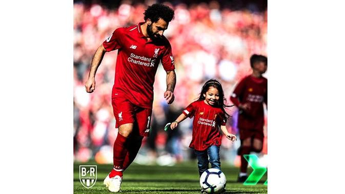 5 Potret Cantiknya Makka, Anak Mohamed Salah (sumber: Instagram.com/brfootball)