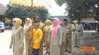 'Lengser Sunda' Warnai Sertijab Kepala Sekolah di Tangerang