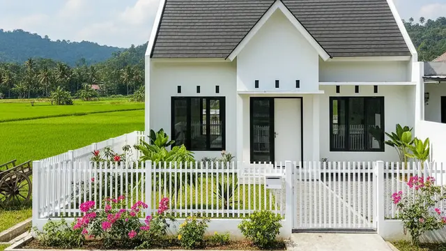 7 Model Rumah Sederhana Tapi Mewah dengan Pagar 2025 yang Cocok untuk Tinggal di Desa, Tampilan Elegan dan Tetap Nyaman