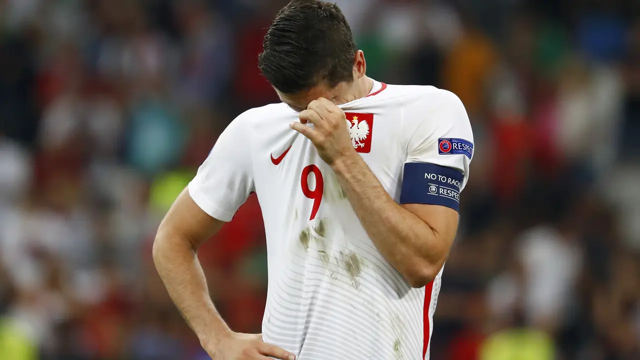 Striker Polandia Robert Lewandowski (Reuters)