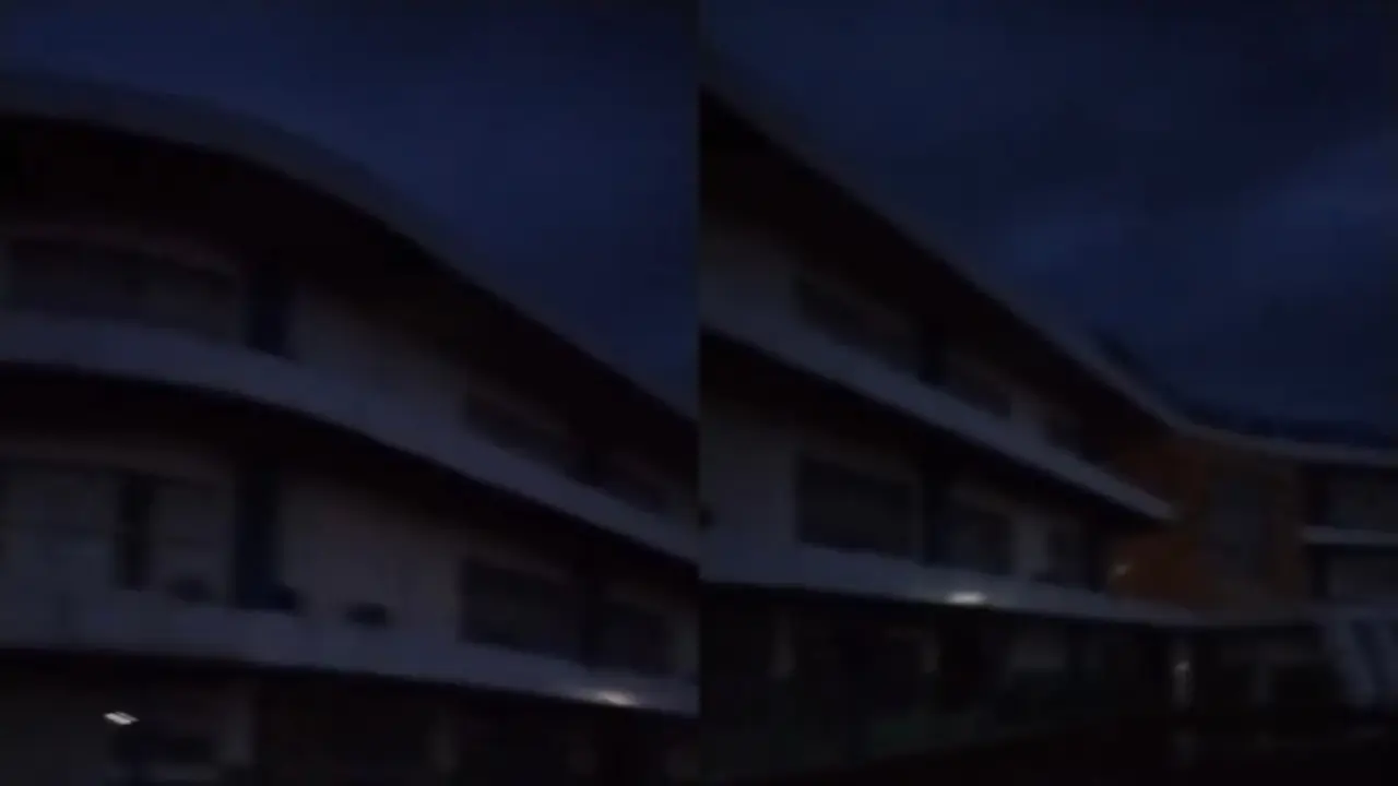 Tangkapan layar rekaman video memperlihatkan kondisi RSUD Zainal Abidin Pagaralam di Kabupaten Way Kanan, Lampung, dalam keadaan gelap setelah insiden pemadaman listrik. Foto : (Istimewa).