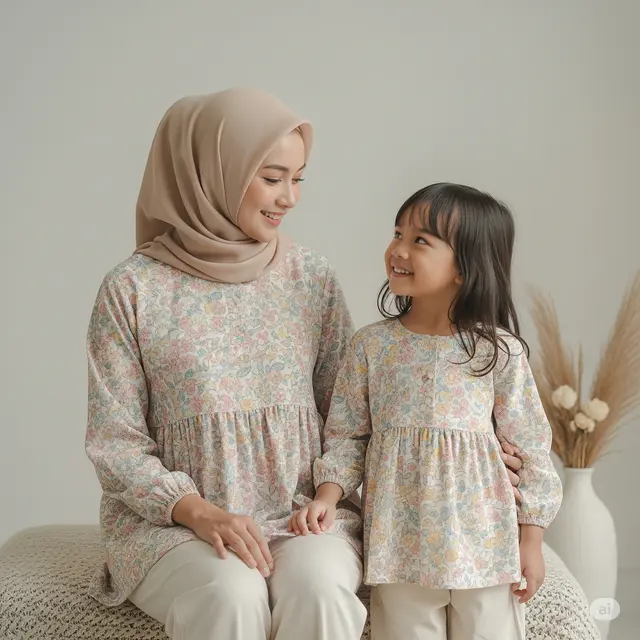 9 Inspirasi Outfit Ibu dan Anak Perempuan Terbaru 2025: Tampil Serasi dan Stylish