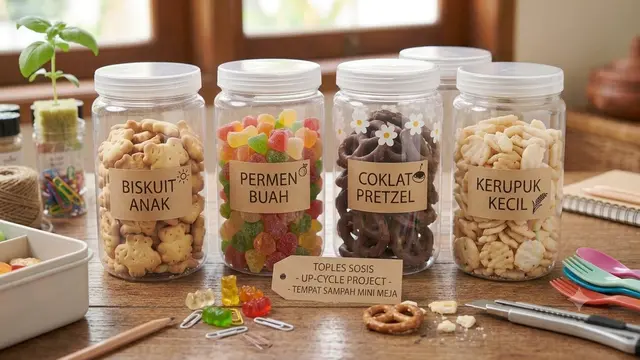 Toples Bekas Sosis Bisa Buat Apa Saja