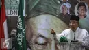 KH.Said Aqil Siradj saat tausiah di acara Tahlil Akbar di kantor PBNU, Jakarta, Kamis (24/11). Menurut Said Aqil apa yang dilakukan para pengunjuk rasa sudah cukup dan tidak perlu lagi melakukan aksi turun ke jalan. (Liputan6.com/Faizal Fanani)