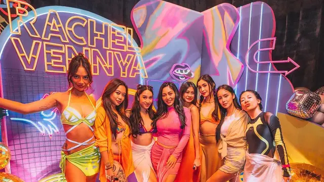 6 Potret Penampilan Rachel Vennya Gelar Pesta Bikini Rayakan Ulang Tahun ke-28