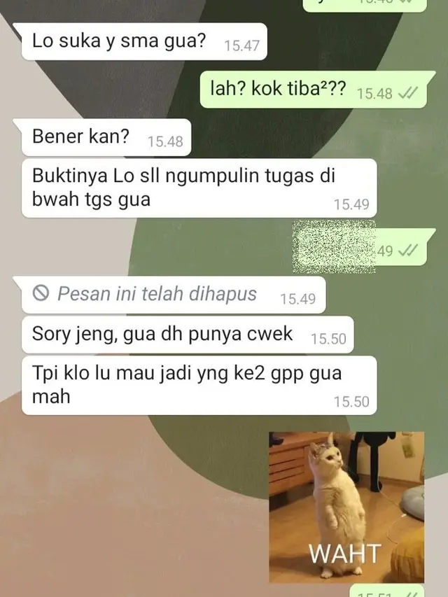 6 Chat Orang Terlalu Percaya Diri Ini Bikin Geregetan, Endingnya Nyesek
