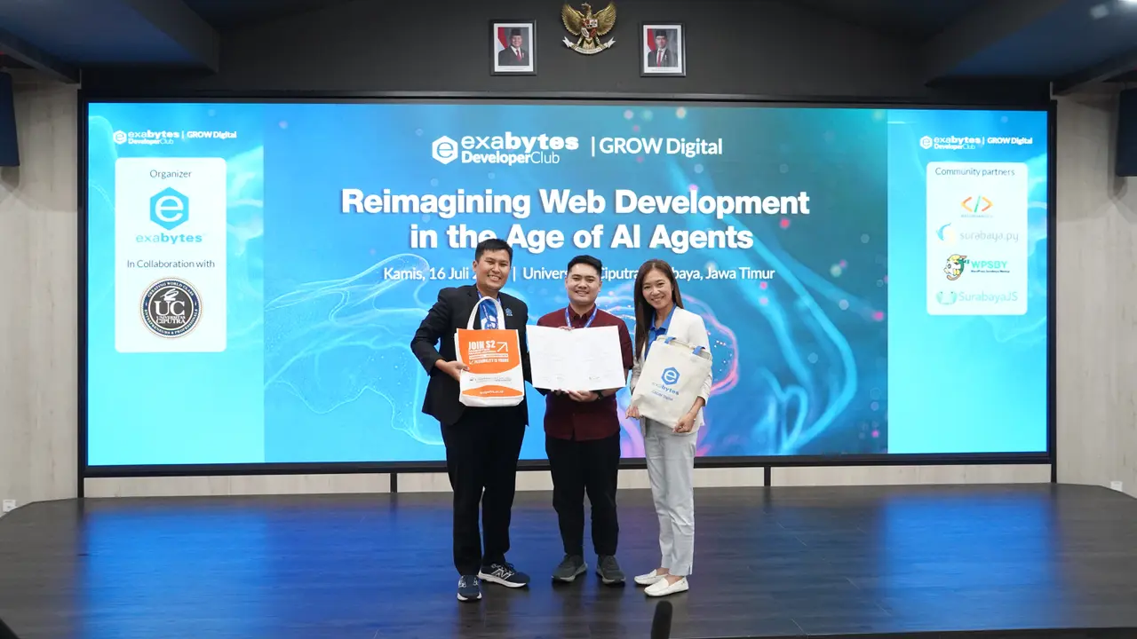 Kolaborasi Exabytes Indonesia bersama Universitas Ciputra Surabaya. Credit: Exabytes