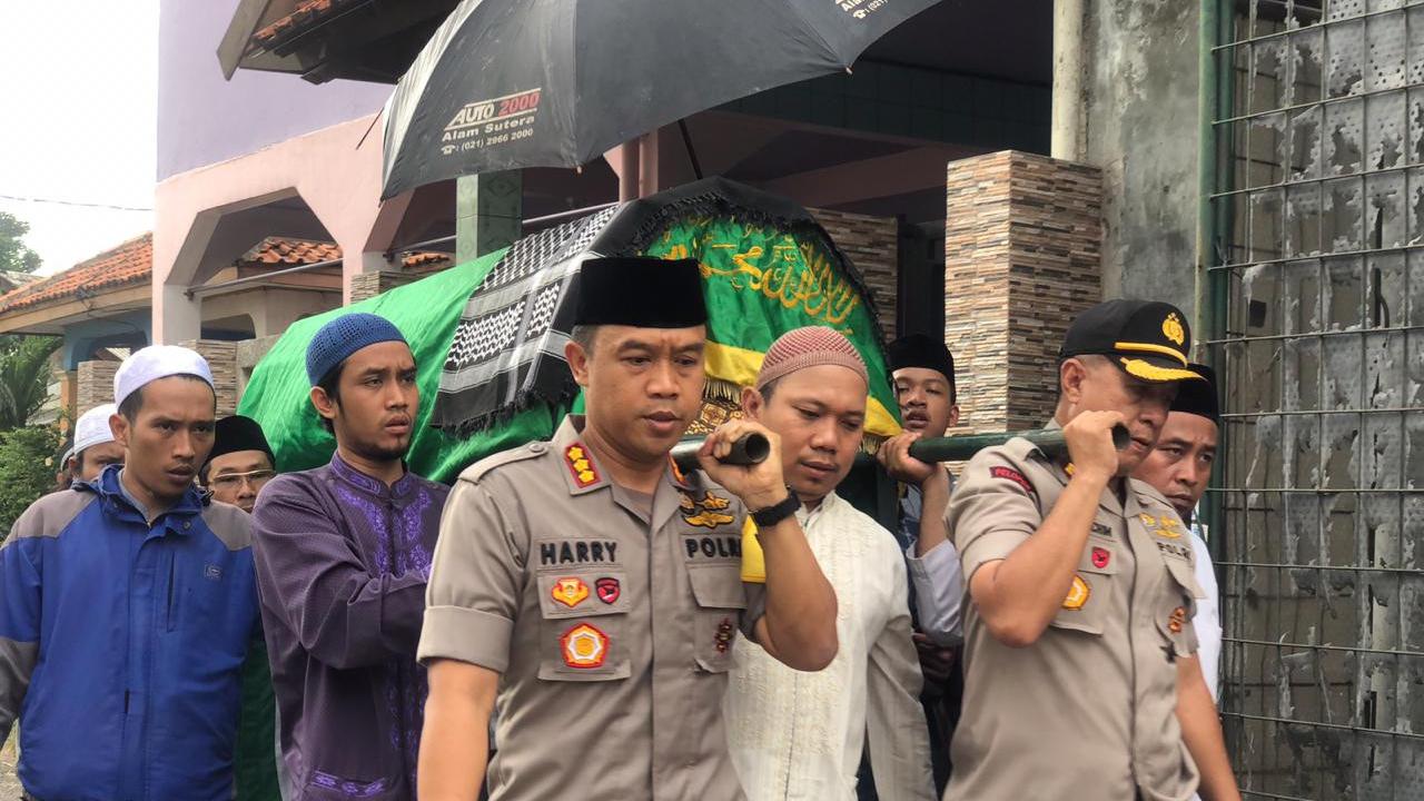 Kapolres dan Wakapolres Metro Tangerang, Kombes Harry Kurniawan dan AKBP Harley H. Silalahi