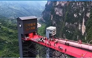 Lift Tebing di China Permudah Anak Sekolah, Waktu Tempuh dari 3 Jam Jadi 30 Menit