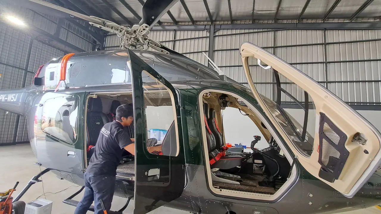 Pameran Heli Asia Pertama di Indonesia Bakal Digelar di Dekat Bandara Soetta