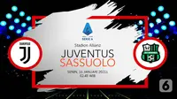 Juventus vs Sassuolo (Liputan6.com/Abdillah)