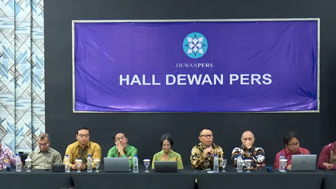 Komite Tanggung Jawab Perusahaan Platform Digital untuk Mendukung Jurnalisme Berkualitas (KTP2JB) (Liputan6.com.Winda Nelfira)