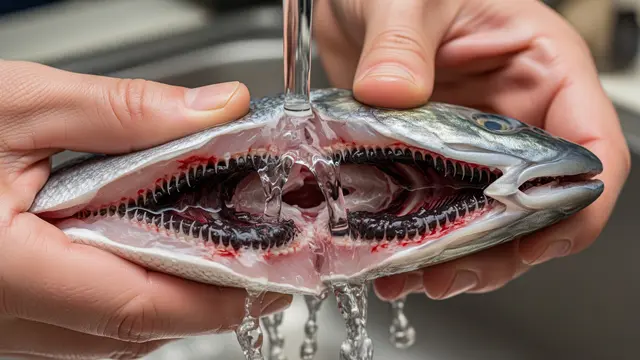 Cara Membersihkan Kepala Ikan