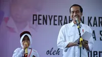 Presiden Jokowi saat kunjungan ke Wonosobo
