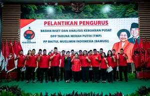 Fokus Rangkul Generasi Muda, PDIP Lantik Taruna Merah Putih