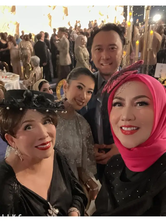 8 Potret Tamu Publik Figur di Pernikahan Teuku Rassya dan Cleantha Islan