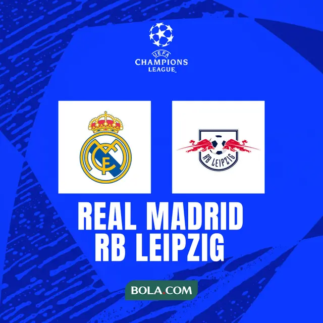 Liga Champions - Real Madrid Vs RB Leipzig
