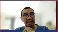 Staf Khusus Menteri BUMN Arya Sinulingga menanggapi subsidi BBM yang bengkak (dok: Arief)