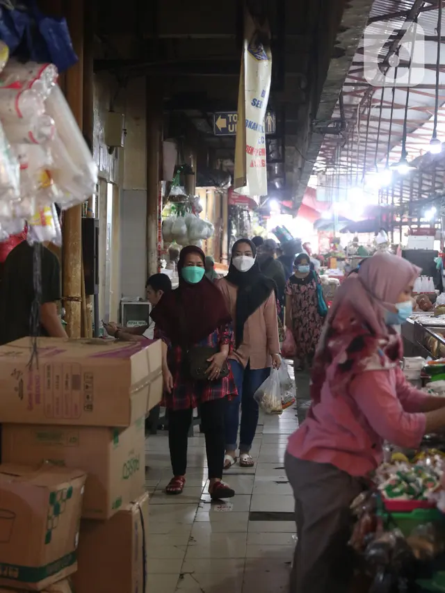 Kasus COVID-19 Melonjak, Pasar Tradisional Terapkan Pembatasan Aktivitas