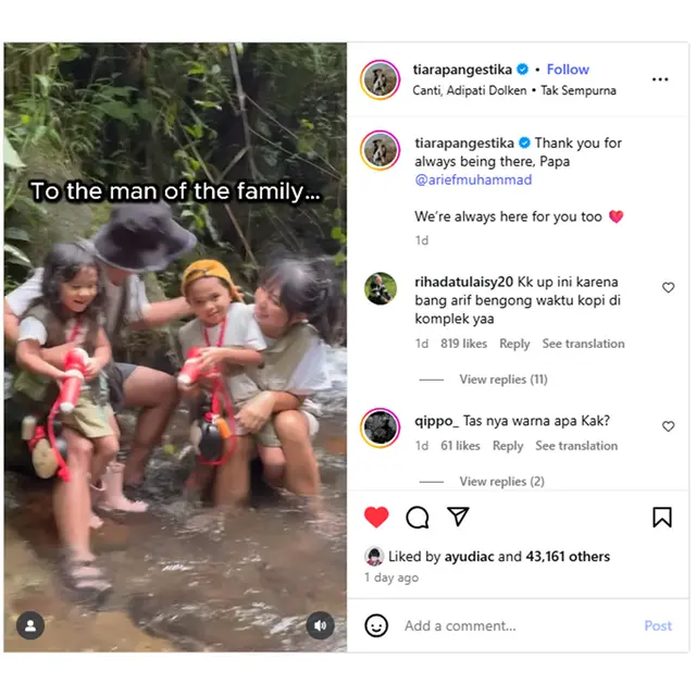 Ucapan Makasih Tipang ke Armuh yang Lagi Merenung Bikin Netizen Ikut Mewek dan Terharu