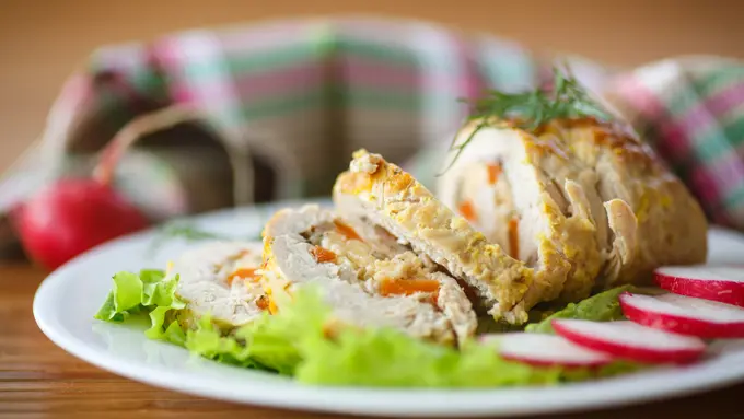 Resep Ayam Gulung Kulit Tahu Gurih