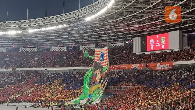 FOTO Koreografi The Jakmania