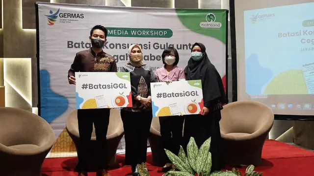 Rudy Kurniawan kala menjadi narasumber media workshop “Batasi Konsumsi Gula untuk Cegah Diabetes” dalam rangka Hari Kesehatan Nasional serta Hari Diabetes Sedunia di Jakarta, November 2022.