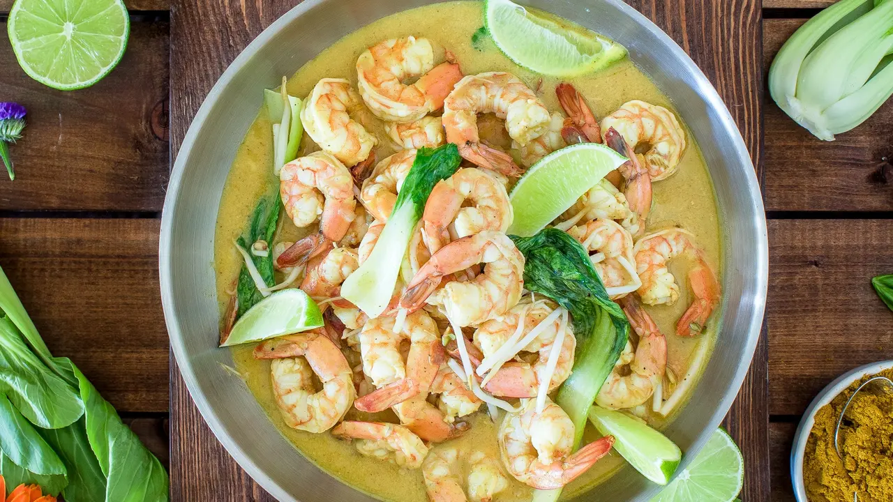 Udang Masak Bumbu Kari