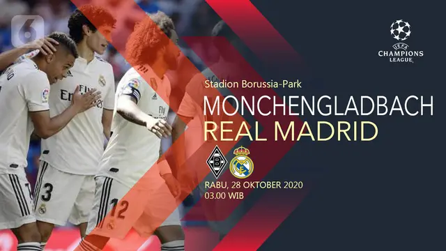 PREDIKSI Borussia Monchengladbach vs Real Madrid