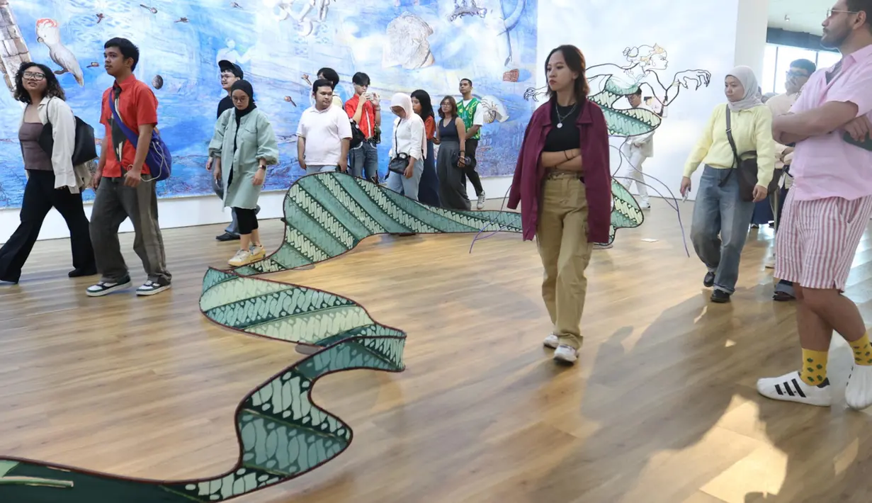 KapanLagi Club menggelar acara “Swing, Catch Up, Hangout at Museum MACAN” pada Sabtu, 23 Agustus 2025. (Kapanlagi.com/Budy Santoso)