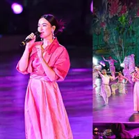 Mawar Eva jadi salah satu pengisi acara untuk perhelatan Gala Dinner 10th World Water Forum di Bali [@mawar_eva]