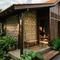 Inspirasi rumah kecil dengan lorong angin agar tidak gerah. [Foto: Gemini]