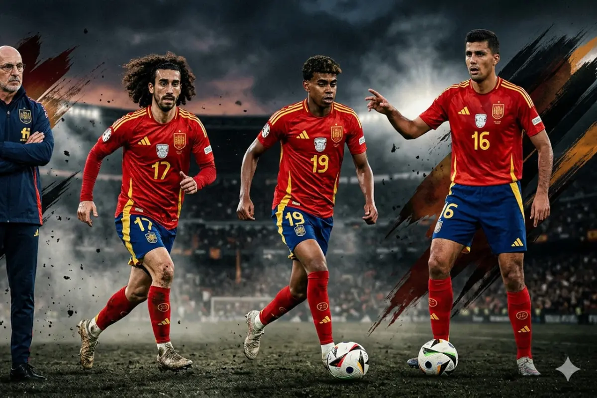 Ilustrasi Timnas Spanyol