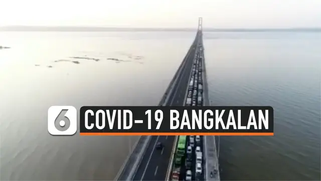 VIDEO: 2 sisi Jembatan Suramadu Disekat Mencegah Penyebaran Covid-19