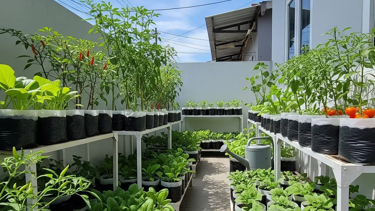 9 Ide Kebun Rumah Low Budget tapi Hasil Seperti Petani Profesional, Panen Melimpah