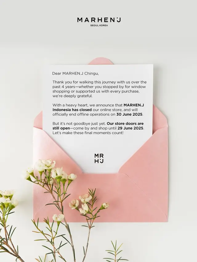 Brand Tas Korea yang Dipakai Seorina hingga Kim So Hyun, MARHEN.J Tutup Semua Gerai di Indonesia