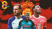 Manchester United - Victor Osimhen, Jan Oblak, Ryan Gravenberch (Bola.com/Decika Fatmawaty)