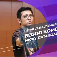 Komitmen Nicky Tirta soal anak usai bercerai dengan Liza Elly.