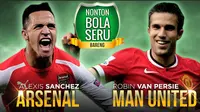 Saksikan Nobar MU vs Arsenal Bersama Liputan6.com