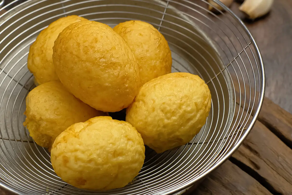 telur rebus goreng