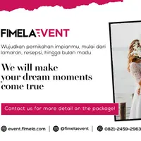 Pernikahan impianmu di Bali bisa diwujudkan dengan Fimela Event.