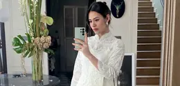 Raisa Rayakan Lebaran Tanpa Ibunda dan Hamish Daud. [@raisa6690]