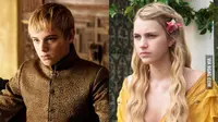 Dean-Charles Chapman dan Nell Tiger Free yang memerankan karakter kakak beradik Baratheon di Game of Thrones. (HBO)