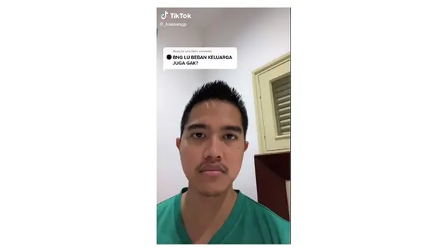 Ditanyai Jadi Beban Keluarga Atau Tidak, Ekspresi Kaesang Pangarep Ini Bikin Ngakak